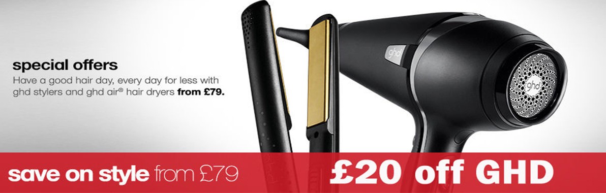 £20 off GHD Electrical In January