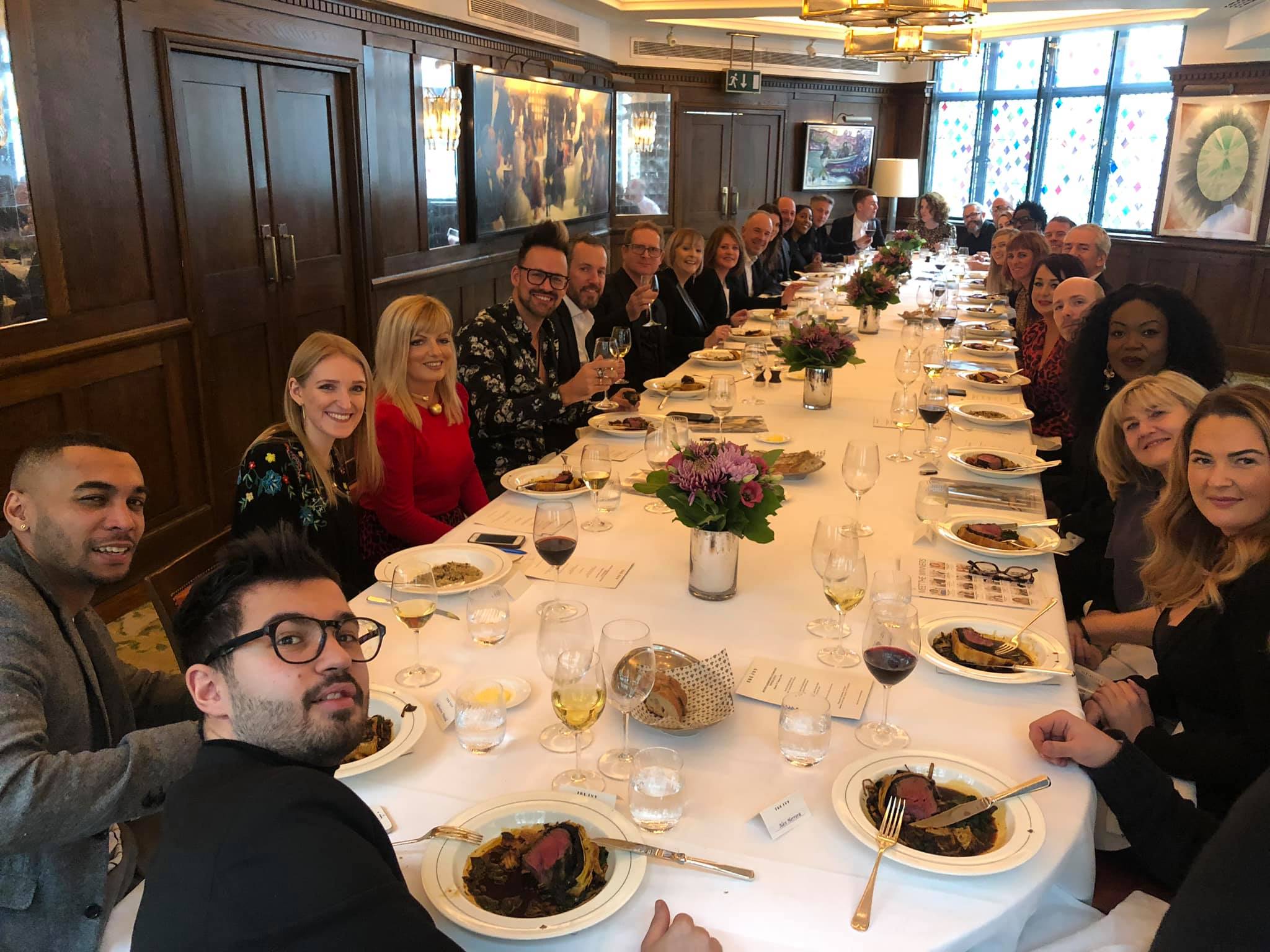 KAREN THOMSON OF KAM HAIR AND BODY SPA ATTENDS BRITISH HAIRDRESSING AWARDS WINNERS LUNCH KAREN THOMSON OF KAM HAIR AND BODY SPA ATTENDS BRITISH HAIRDRESSING AWARDS WINNERS LUNCH