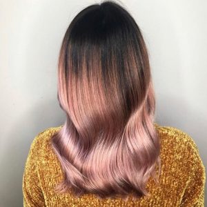 pastel hair colours at kam hair salon in moray