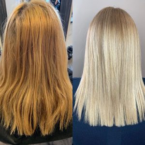 hair colour correction services at kam hair & beauty salon in lossiemouth, elgin & moray