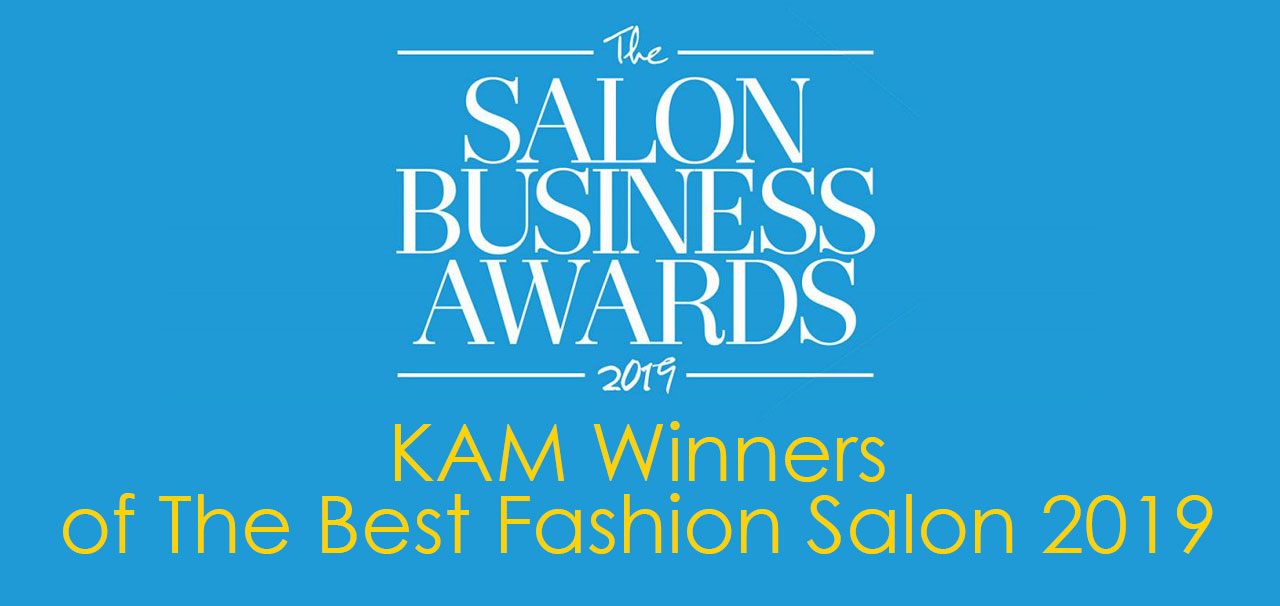KAM hair & beauty in Moray Winners of The Best Fashion Salon 2019 