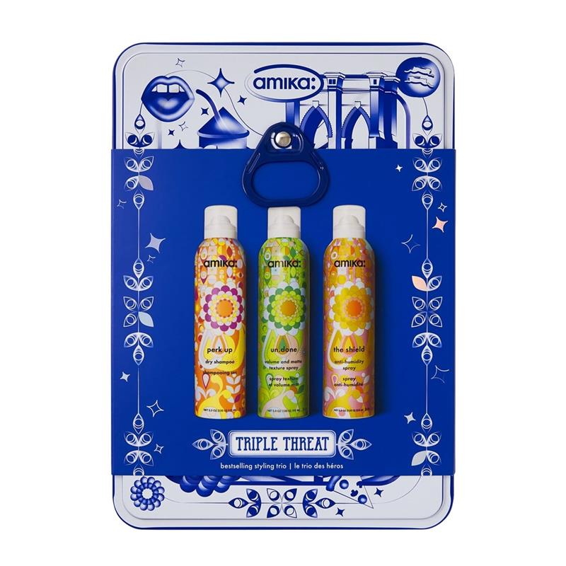 amika Triple Threat Holiday Pack at kam beauty salon & spa moray blonde bombshell Holiday Pack at kam beauty salon & spa moray
